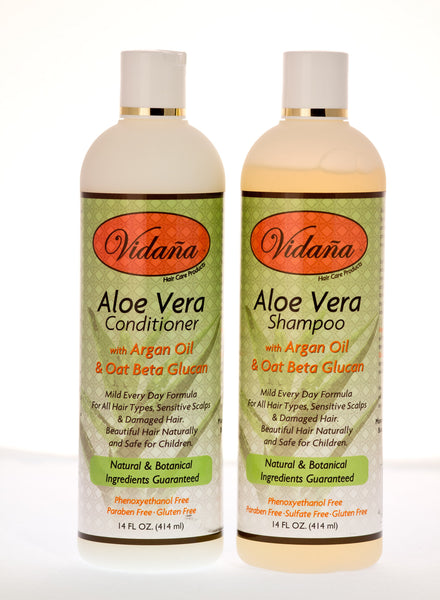 Aloe Vera Hair Care Duo - Vidana Beauty Products 