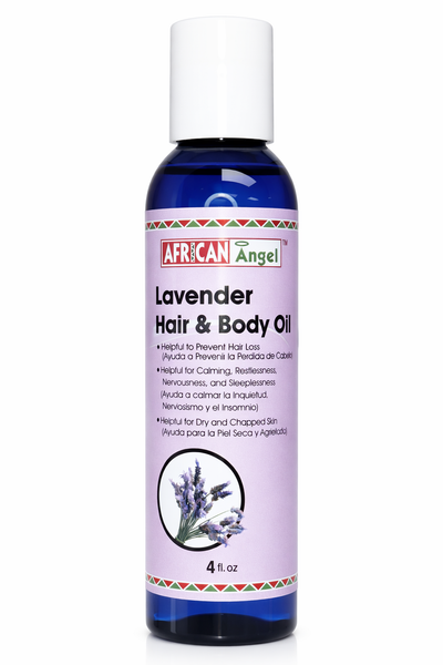 African Angel Lavender Hair & Body Oil