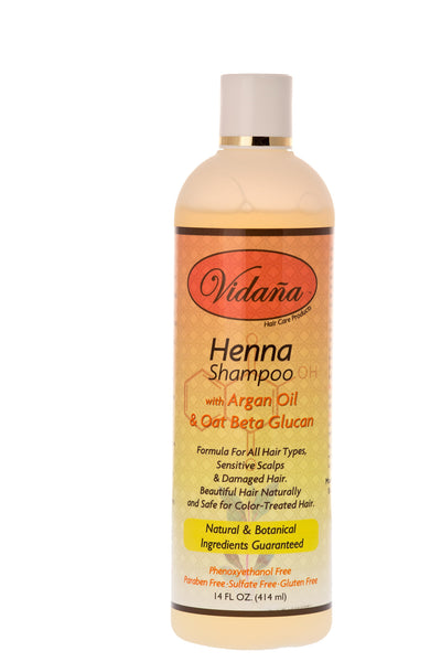 Henna Shampoo - Vidana Beauty Products 