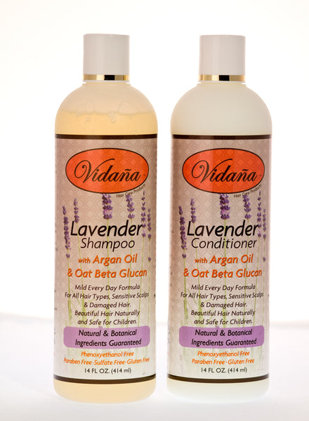 Lavender Hair Care Duo - Vidana Beauty Products 